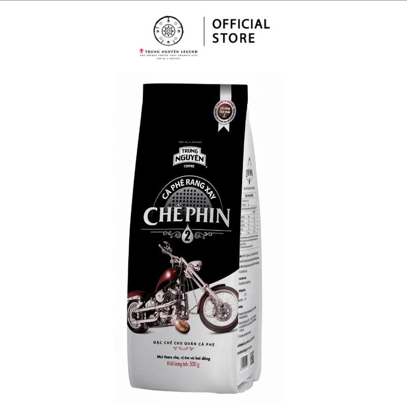 Trung Nguyên Legend Coffee Cà phê rang xay Chế phin 2 - Bịch 500gr Cafe cafe trung nguyên pha phin