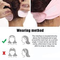 Gambar Bandana Masker Bando Mandi / Headband Bandana Korea / Bando Masker / Bando Bandana Bandana Facial Masker Headband Mandi Bando Kepala Headband Makeup Kain Gaya Korea Bandana Rambut Lucu - Putih dari nihonmart.id Kota Cimahi 4 Tokopedia