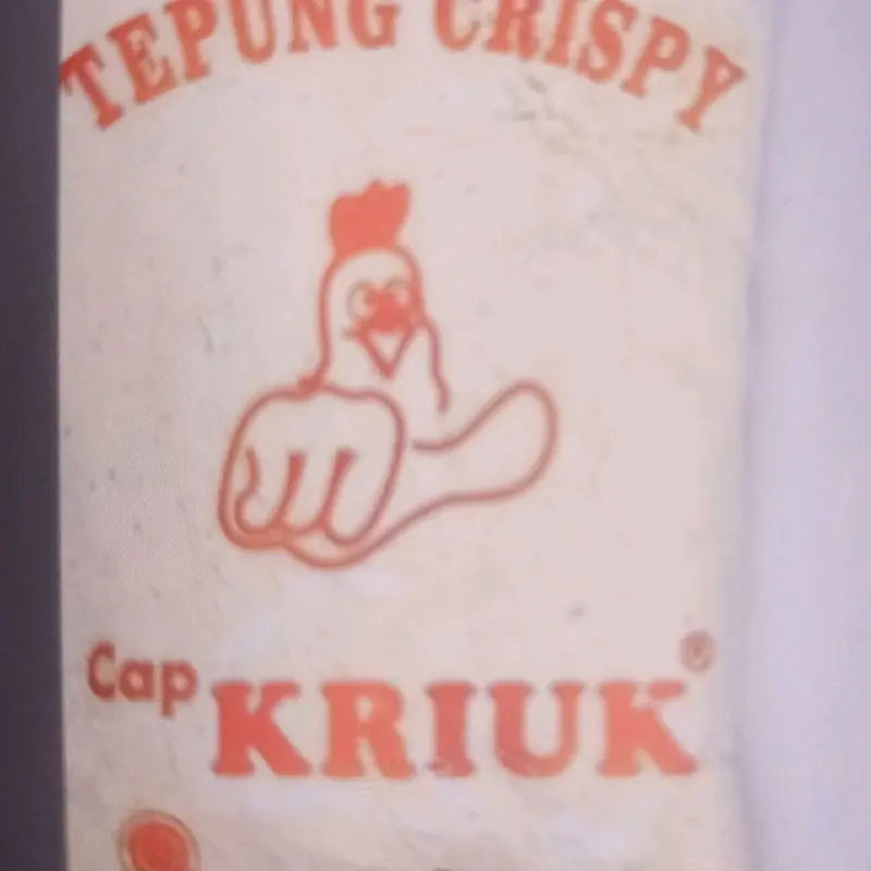 Tepung jempol  crispy adalah tepung serbaguna yang memiliki rasa enak dan renyah . Tepung ini dikelola dengan menggunakan bahan dasar tepung terigu yang dicampur dengan resep rahasia sehingga menjadi tepung serbaguna yang enak  . 1
