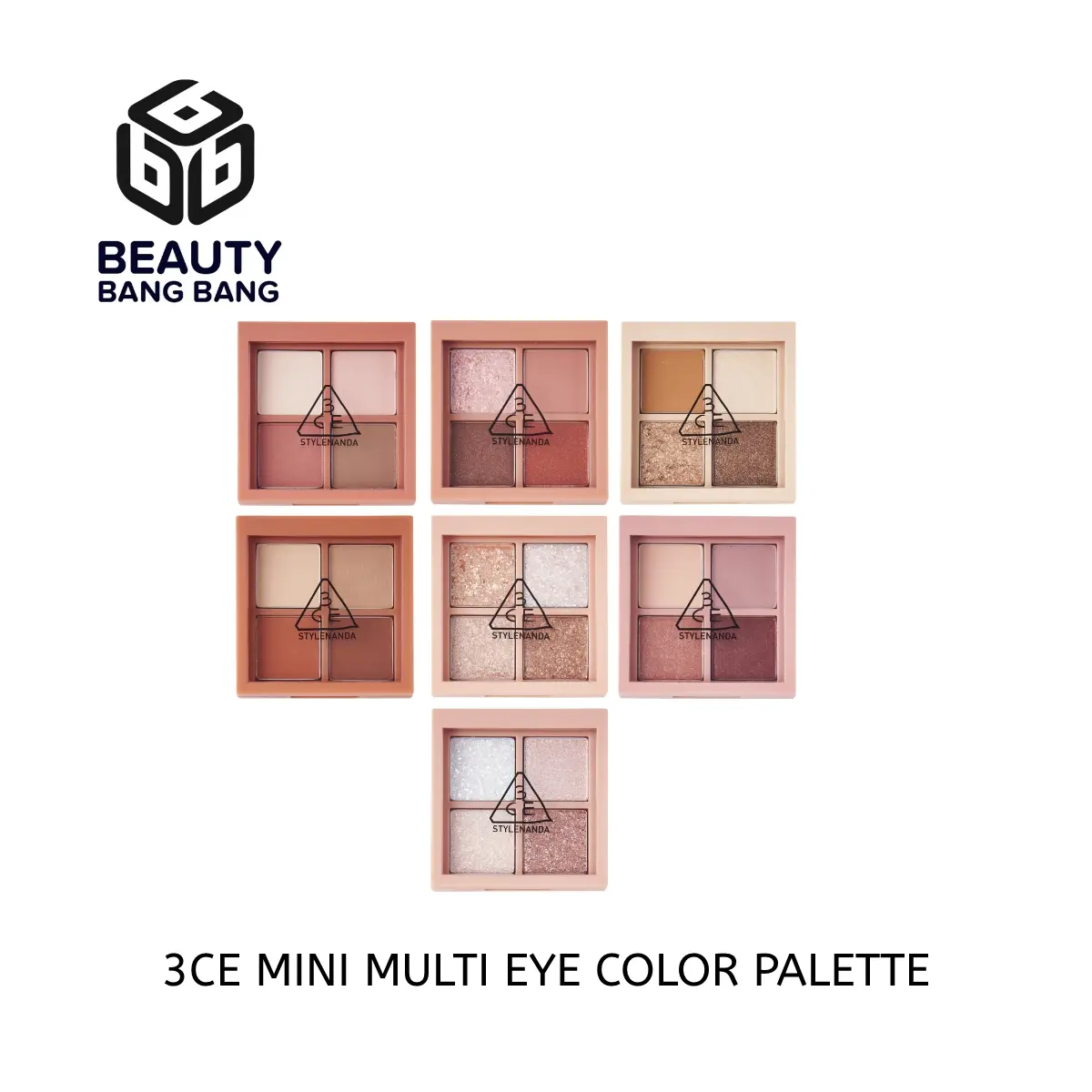 3CE STYLENANDA MINI MULTI EYE COLOR PALETTE - ASSORTED