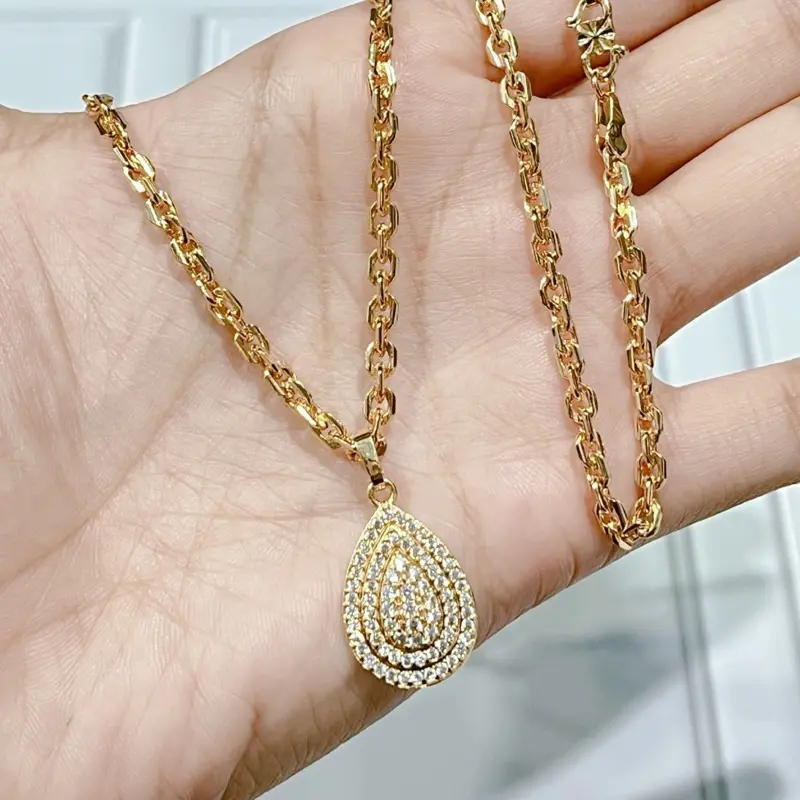Spesial bigsale harga ambyar perhiasan anti karat perhiasan jewellery kalung gelang 5