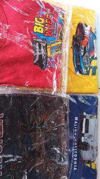 Product Review of Paket 4pcs Kaos Anak Laki laki Motif Mobil Pakaian Fashion from r**n 1
