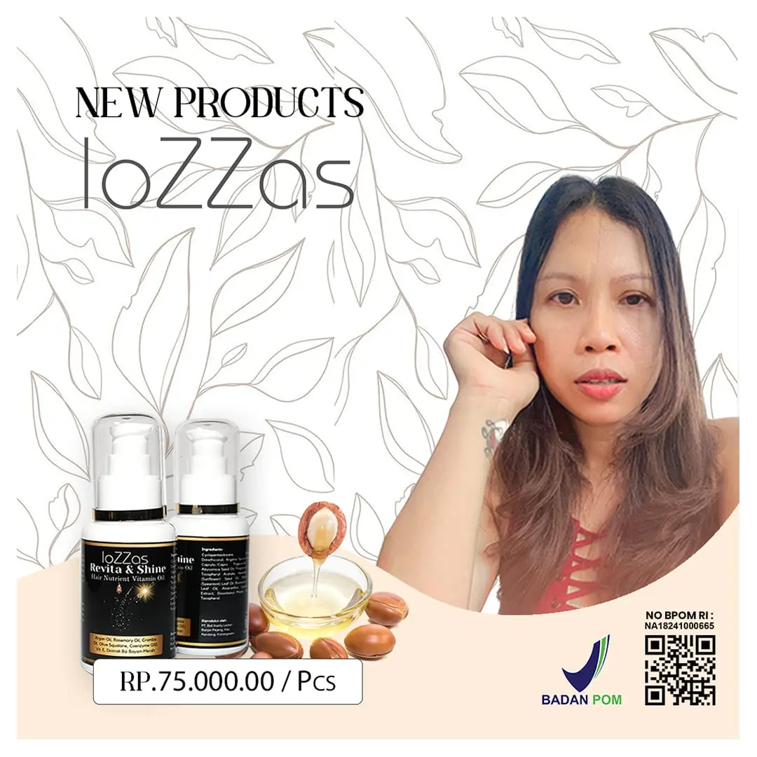 Lozzas Revita & Shine - Haircare Nutrient Vitamin Oil Perawatan Rambut