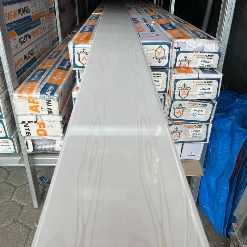 PERDUS PLAFON PVC GLOSSY SERAT KAYU S612 0