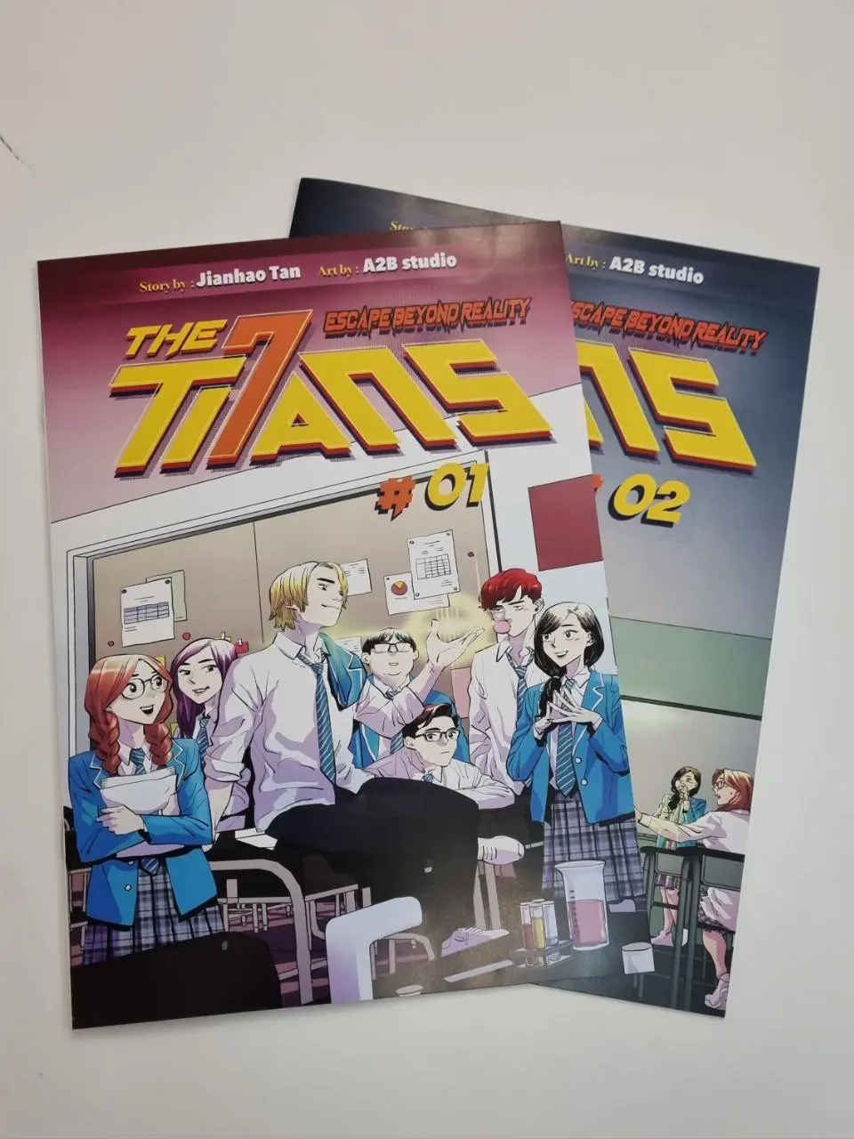 THE TITAN COMICS - Escape Beyond Reality (Hardcopy)