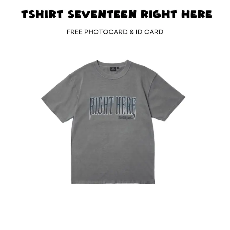 TSHIRT SEVENTEEN RIGHT HERE - SIZE XS-5XL - KATUN COMBED - Shop