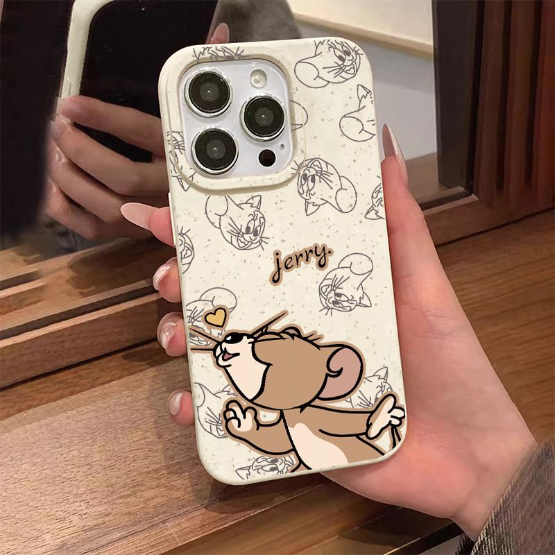 Product Introduction of Vỏ hoạt hình mèo và chuột, vỏ TPU mềm, tương thích với iPhone 15promax 14 13 12 iPhone11 XR iPhone7 8 se2 se3 7plus 8plus ix xs xr xs max Ốp Điện Thoại , phim hoạt hình 13
