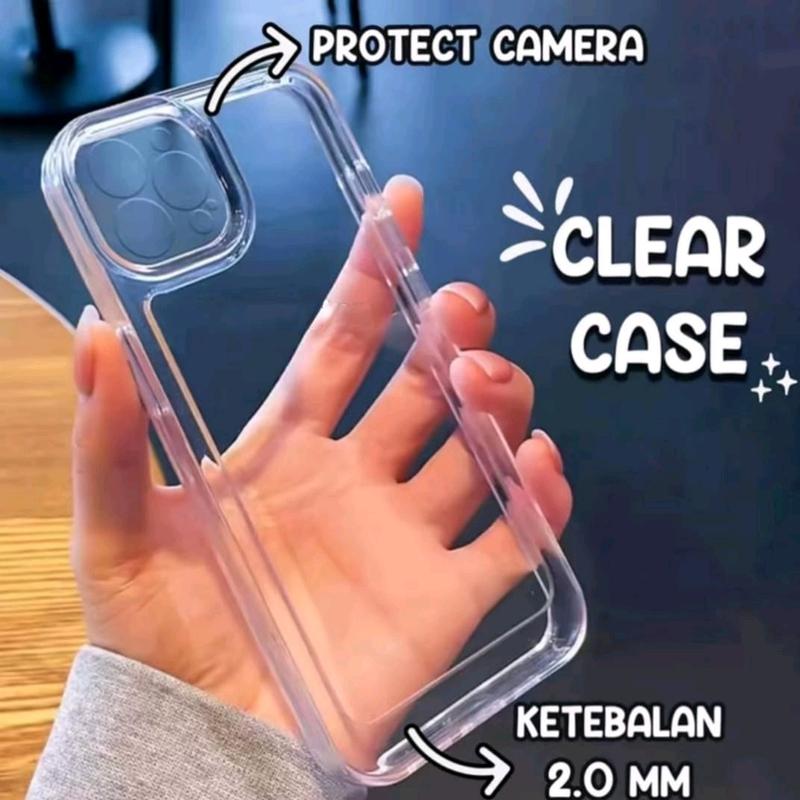 Softcase Casing Sam M23 5G Casing Silikon Clear Bening Transparan Bahan Full karet Cover 1