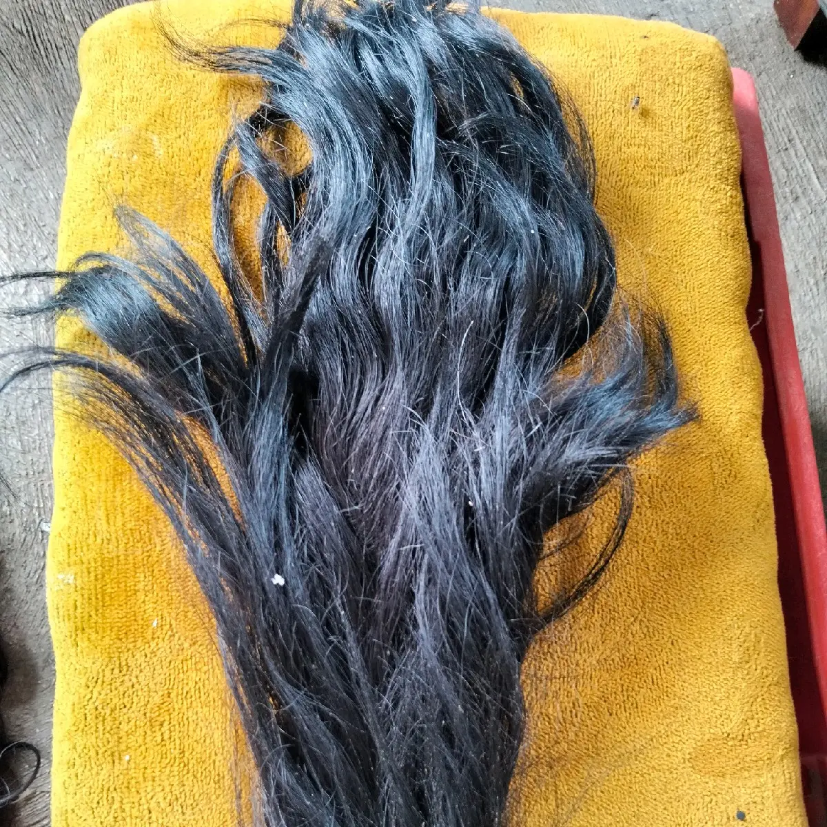 bahan kerajinan rambut sapi