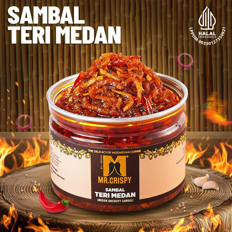 PROMO PAKET SAMBAL 4 PCS HEMAT MR CRISPY 1