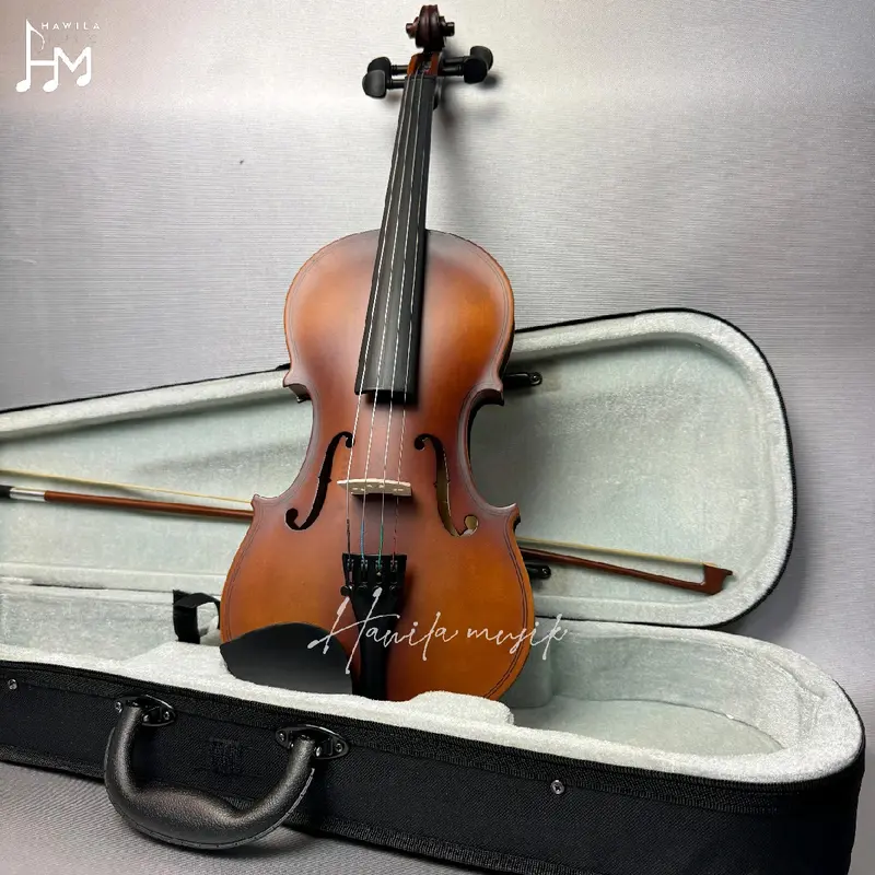 BIOLA CALEB CAL-200 A 3/4 or 4/4 Violin Caleb CAL200 B 3/4 or 4/4 CAL 200C 4/4 Lengkap Hardcase 7
