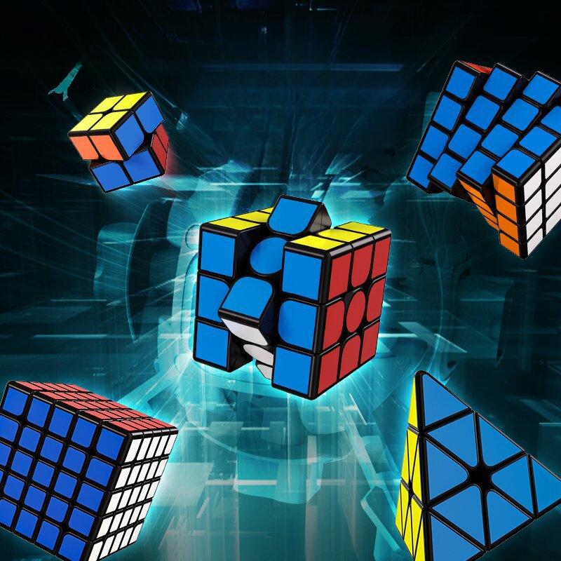 Cubes Ma thuật Meilong 3C cho lớp học, cubes ma thuật 3x3 loại nhẵn chuyên dụng…