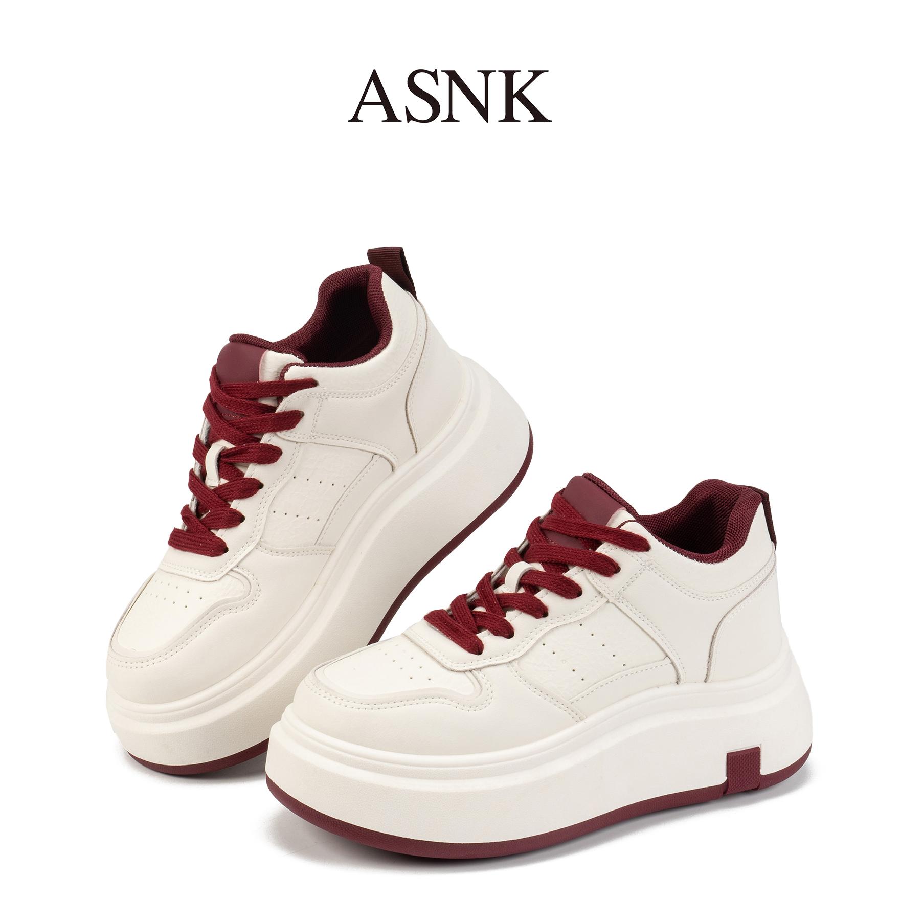 ASNK SEPATU PUTIH WANITA MID KOREAN CASUAL SHOES HG-6117