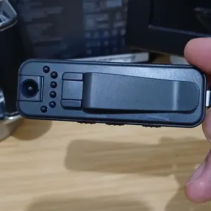 Mini Kamera CCTV HD 1080P 180° Kamera Penglihatan Malam Nirkabel Mini / Camcorder Dash Cam Police Body Motorcycle Bike Motion Camera / Desain Magnetik Rekaman Panggilan HD Klip Belakang Desain Camera Mini Original