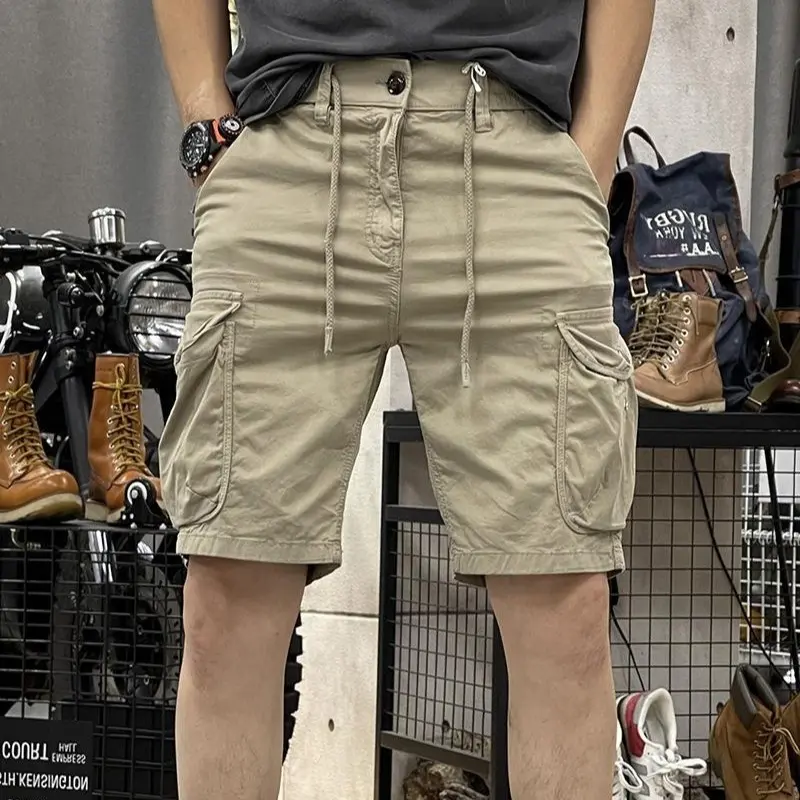 SHORT CRG BUTTON KHAKI