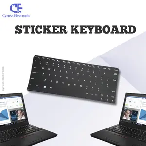 STIKER KEYBOARD Komputer LAPTOP L3N0V0 US LAYOUT BAHASA INGGRIS