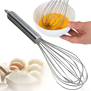 Alat Pengocok Telur Handheld Mixer Manual Stainless Steel Whisk Egg Beater - AR-10
