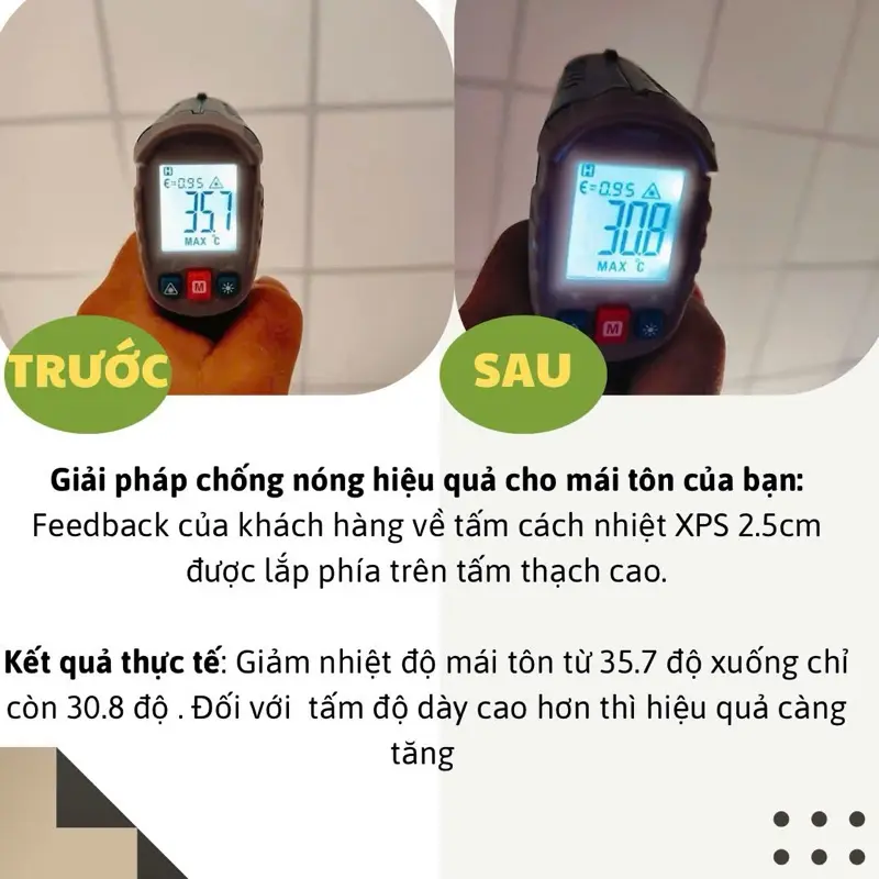 ￼Tấm Cách Nhiệt Eco XPS Foam - Cách nhiệt, cách âm, chống thấm cho các công trình xây dựng tường, trần, sân thượng. 2