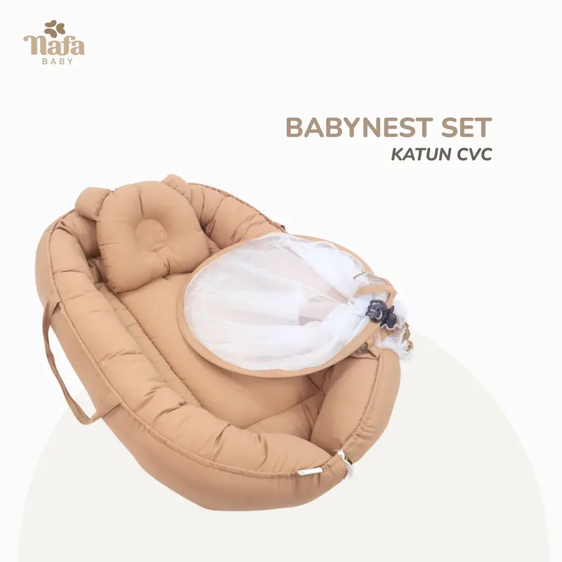NAFA BABY - Baby Nest Set Kasur Bayi Kelambu Anti Nyamuk 0