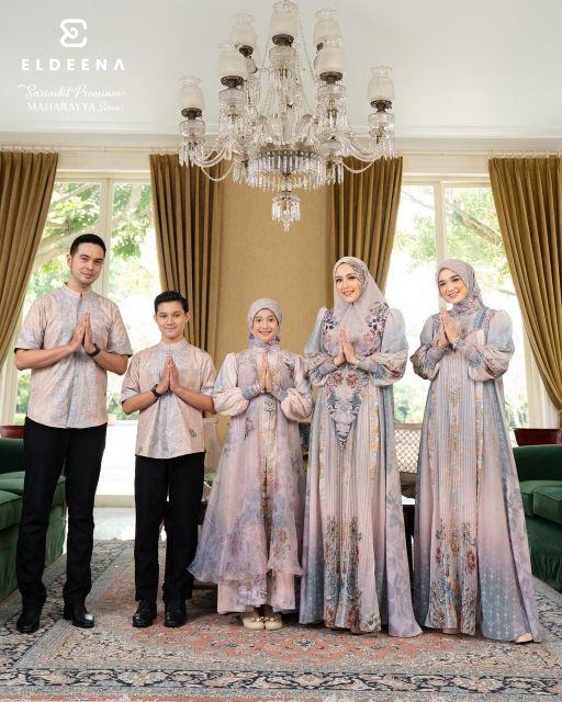 SARIMBIT LEBARAN SARIMBIT KELUARGA MAHARAYYA SARIMBIT ELDEENA GAMIS LEBARAN