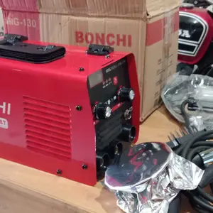 MESIN LAS MIG CO 2 TANPA GAS MIG MULTIFUNGSI LAS MIG TANPA GAS 130A 900watt.KANGMAS TEKNIK
