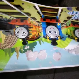 Meja Belajar Lipat dengan Handle dan Banyak Pilihan Karakter untuk Aktivitas Belajar - Furniture