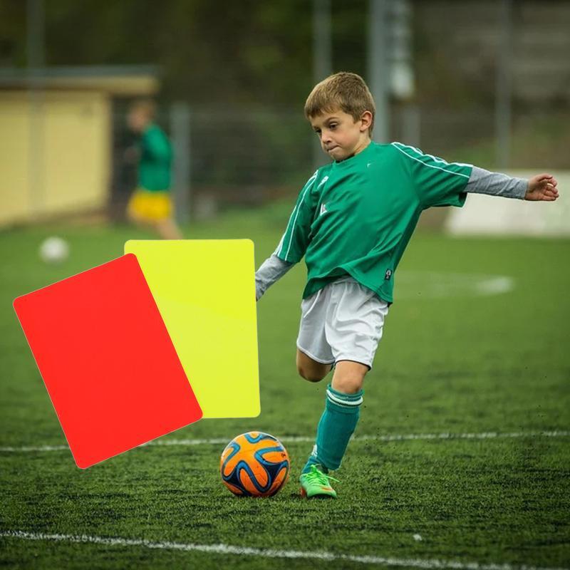 Product Introduction of 2pcs Football Referee Red and Yellow Cards for Football Matches 9