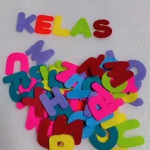 READY huruf flanel//ALFABET//1 SET ALFABET