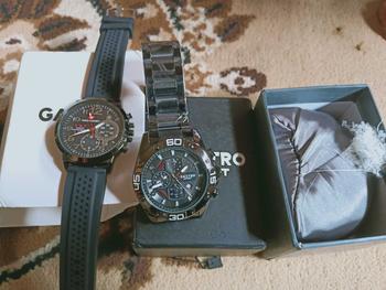 Product Review of Jam Tangan Pria Gastro 7111A Rantai Stainless Steel Water Resistant 3 ATM Kaca Watches from Z**x 0
