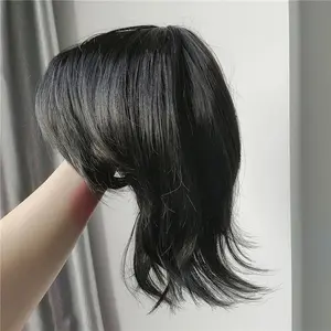 【Pengiriman cepat】 wig rambut pria Others rambut palsu cowok wik rambut pria keren rambut palsu cowok keren wig pria rambut asli wig rambut mullet pria rambut palsu cowok mullet murah 2 yang ditingkatkan， Wig Pria Botak Anak Laki-Laki Keren