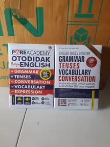 paket 2 buku grammar dan pare academy otodidak belajar english