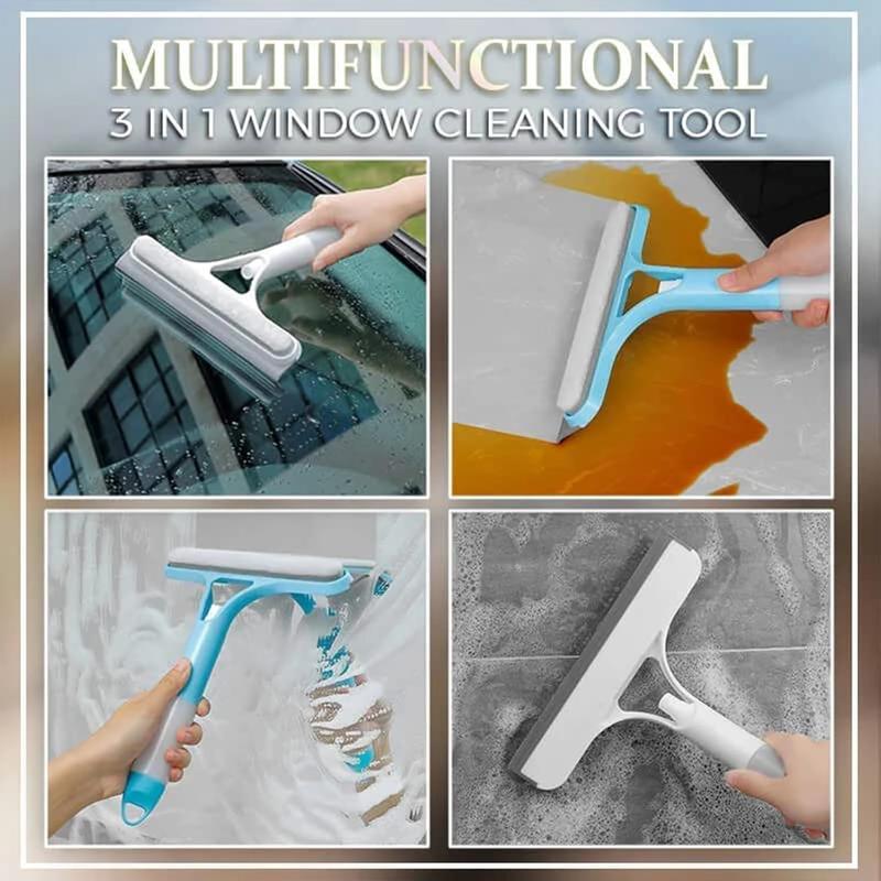 Multifunctional Liquid Glass Wiper Blade Erasable and Scratch-Able Three-in-One Household Cleaning Glass Mirror Double-Sided