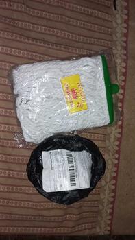 Product Review of Pel Lantai Sumbu Gagang Kayu Ulir - Alat Pembersih Lantai from b**o 0