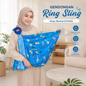 Gendongan Bayi Multifungsi Model Ring Sling Panjang