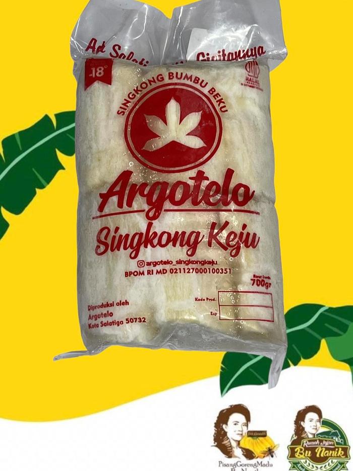 Gambar Singkong Keju Beku Argotelo Salatiga / Singkong Frozen Argotelo dari Pisang Goreng Madu Bu Nanik Kota Administrasi Jakarta Barat Tokopedia