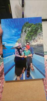 Product Review of Cetak Foto 10R Bingkai MDF Ukuran 20cmx30cm 4pcs Retangle Dinding - Gratis Bubble Wrap from L**a 0