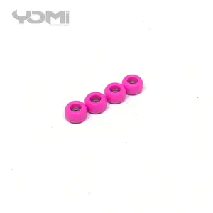 YOMI Fingerboard Wheels abec7 bearing 7.5*4.8mm Pink | Papan Jari Toys
