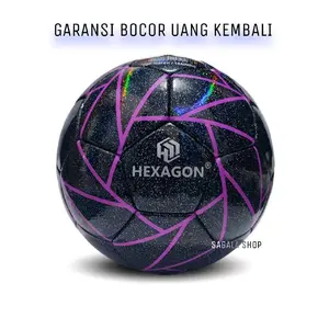 HEXAGON BOLA FUTSAL ORIGINAL HEXAGON SIZE 4 100% LOCAL PRIDE BOLA FUTSAL OUTDOOR KAKI BAHAN PU PREMIUM 32 PANEL HAND STITCHED GARANSI BOCOR UANG KEMBALI