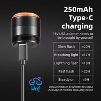 Gambar ROCKBROS Q5-Mini Lampu Rem Otomatis Sensor Pintar Belakang Sepeda 2 Braket IPx6 Tahan Air USB Tipe-C  Bicycle MTB Road Bike Smart Auto Brake Sensing Light IPx6 Waterproof Type-C Charging Taillight Bike Rear Light Q5Mini 24720013001 dari Wof Wheel of Fortune Official Kab. Tangerang 3 Tokopedia