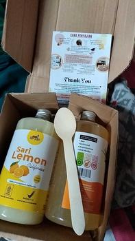 Product Review of SUUR LEMOEN Sari Lemon 500 ml dan Cuka Nanas With Mother 500 ml from F**i h**a 0