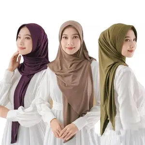 Hijab Segitiga Instan Ped Jersey Premium/Jilbab Segitiga Instan Jersey / Hijab Instan Jersey