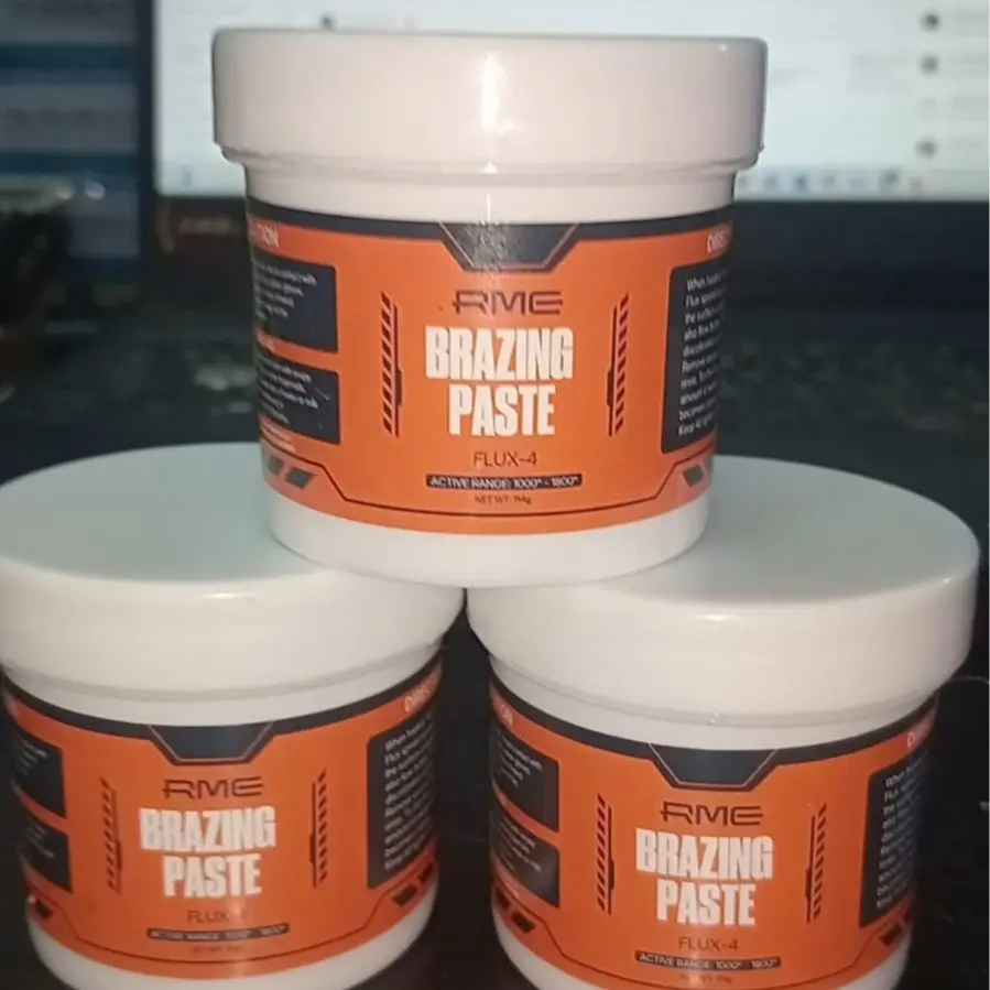 brazing paste flux-4 merk RME untuk las AC