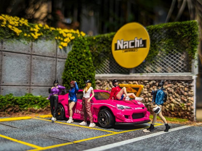 Product Introduction of Nachi64 - Figure Premium skala 1/64 (Seri Model 2) untuk Diorama, Arsitekture, Koleksi, Diecast Hotwheels, MiniGT, Matchbox, dll 16