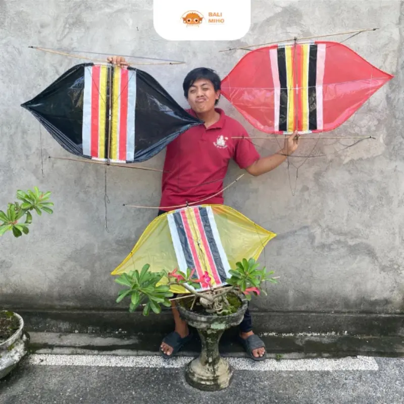 Layangan Pecuk 1 meter - Layangan Pecuk Knockdown - Layangan Bali - Layang Layang Pecuk 1