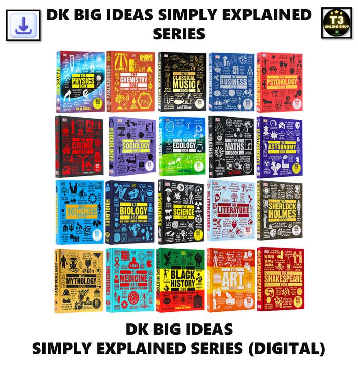 Jual Triple E dk Big Ideas Simply Explained series complete collection ...