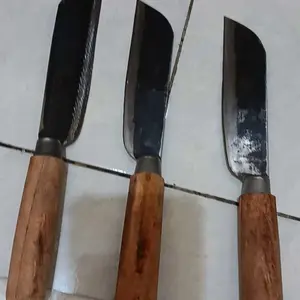 Paket Hemat 3pcs Pisau Dapur Baja Tanggung dengan Desain Unik Kitchenware