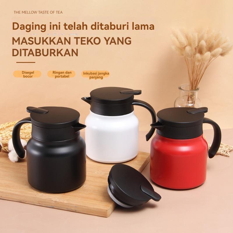 Promo Teko Rebus 316 Stainless Steel 1000ML Mode Teh & Kopi. Bahan Premium Anti Karat. Isolasi Panas. Cocok buat di Rumah, Kantor, Bepergian. Harga Terjangkau!