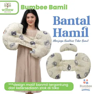 TERLARIS Keperluan Ibu Hamil - Bumbee Bamil (Bantal Hamil) Portable CTR