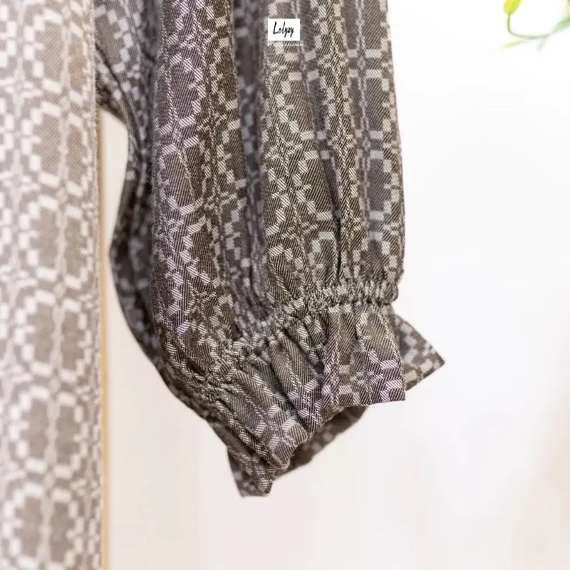 Lolyzy - Diana Dress (gamis wanita, gamis lebaran, gamis kondangan) Nyaman 2