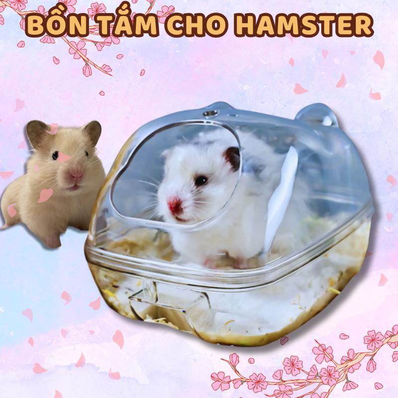 Bồn tắm cho Hamster nhà tắm cát cỡ lớn cho Hamster